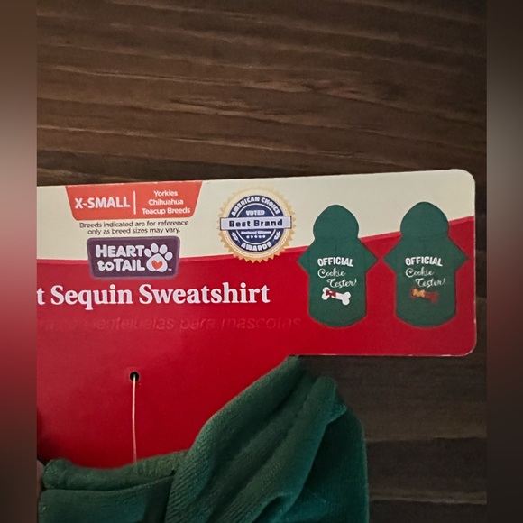 Dog outfit Official cookie taster sweatshirt - Picture 5 of 6